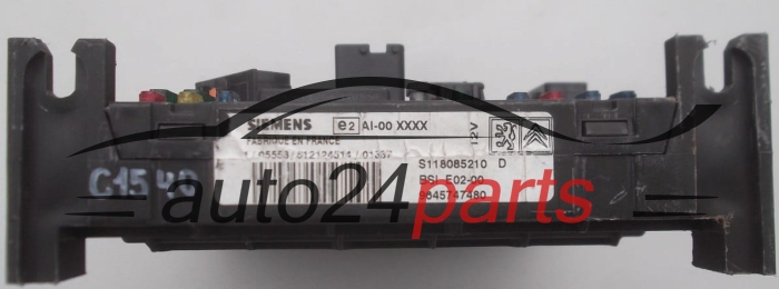 CENTRALKA MODUL STEROWNIK KOMFORTU CITROEN PEUGEOT SIEMENS S118085210D