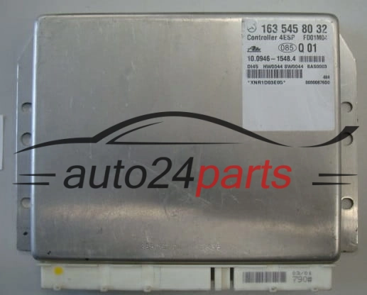 ABS 4ESP MERCEDES W163 A1635458032, 1635458032, A 163 545 80 32 ATE 10.0946-1548.4