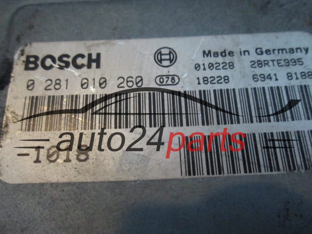 ECU ENGINE CONTROLLER MAN L2000 BOSCH 0 281 010 260, 0281010260