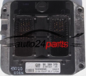 ECU CENTRALITA DE MOTOR OPEL VECTRA 90569370 5WK91706