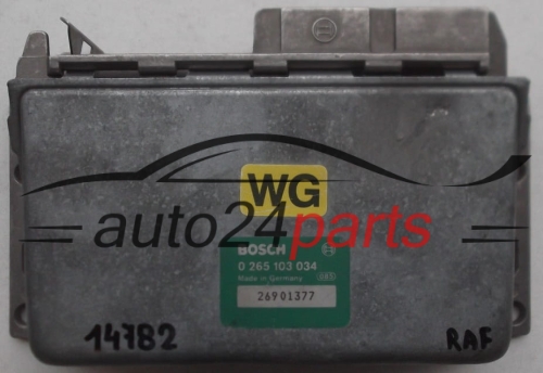  BOSCH 0 265 103 034 WG, 0265103034WG, 0265103034 