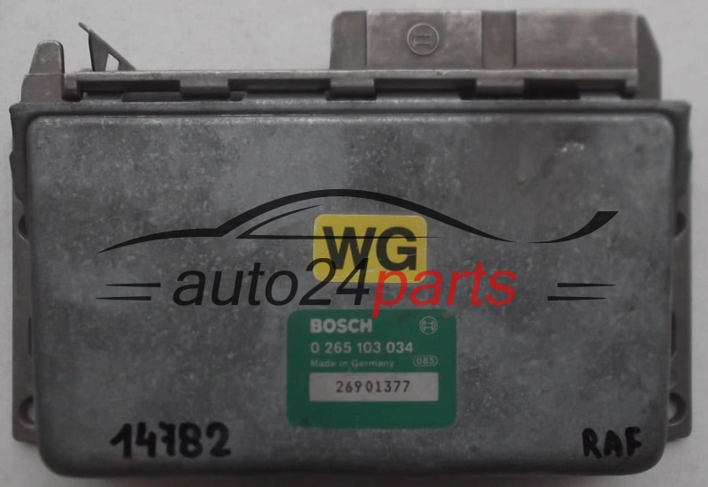  BOSCH 0 265 103 034 WG, 0265103034WG, 0265103034 