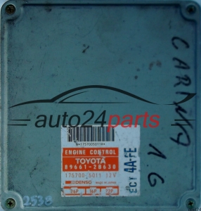 MOTORSTEUERGERÄT ECU STEUERGERÄT TOYOTA COROLLA 1.6 ECT 4A-FE 89661-2B630 896612B630 175700-5011 1757005011
