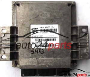 ECU CENTRALITA DE MOTOR CITROEN C2 PEUGEOT 206 MAGNETI MARELLI IAW 48P2.7H, IAW48P27H, HW 16.623.004, 16623004, 9645989480, SW 16.634.064, 16634064, 9655756780