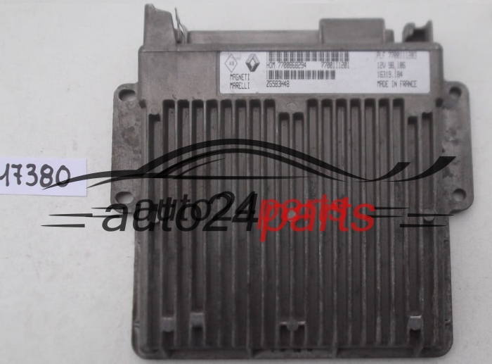 Μονάδα Ελέγχου Κινητήρα RENAULT CLIO 1.2 MAGNETI MARELLI 16319.184, 16319184, HOM 7700868294, 7700111201, PLF 7700111203 