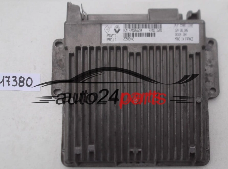 Μονάδα Ελέγχου Κινητήρα RENAULT CLIO 1.2 MAGNETI MARELLI 16319.184, 16319184, HOM 7700868294, 7700111201, PLF 7700111203 