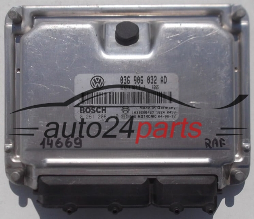 BOSCH 0 261 208 110, 0261208110, 036 906 032 AD, 036906032AD
