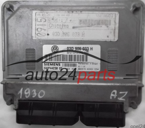calculateur moteur pour volkswagen fox 1.2 