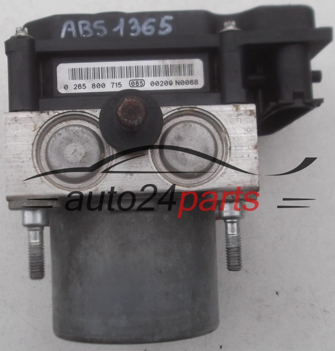 ABS PUMP FIAT PANDA BOSCH 0 265 231 312, 0265231312,  0 265 800 715, 0265800715