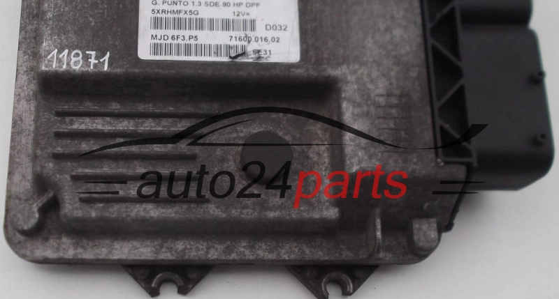 calculateur moteur pour fiat panda 1.3 jtd
