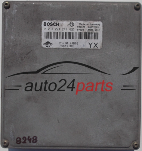 ECU CENTRALITA DE MOTOR NISSAN MICRA 1.3 BOSCH 0 261 204 247