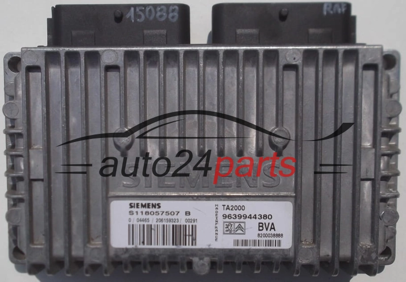 KOMPUTER STEROWNIK SILNIKA PEUGEOT 406 SIEMENS S118057507 B, S118057507B, 9639944380