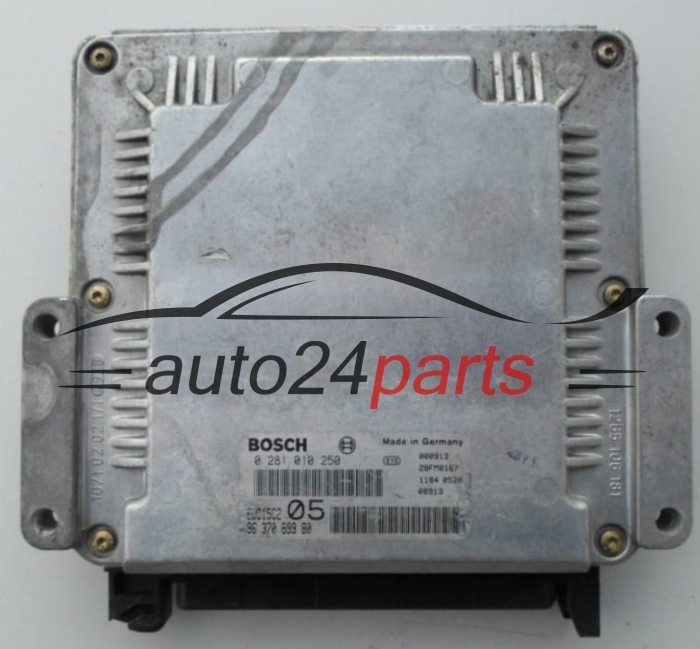 Μονάδα Ελέγχου Κινητήρα PEUGEOT 206 2.0 HDI BOSCH 0 281 010 250, 96 370 899 80