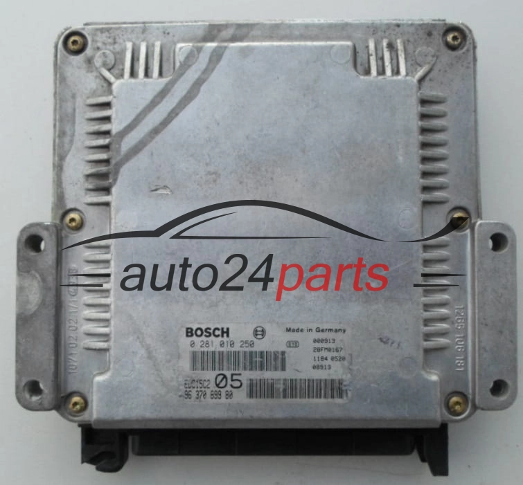 Μονάδα Ελέγχου Κινητήρα PEUGEOT 206 2.0 HDI BOSCH 0 281 010 250, 96 370 899 80