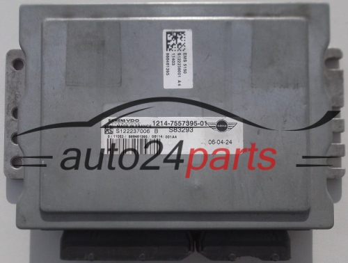 MOTORSTEUERGERÄT ECU STEUERGERÄT  MINI COOPER SIEMENS VDO S122237006 B, 1214-7557395-01
