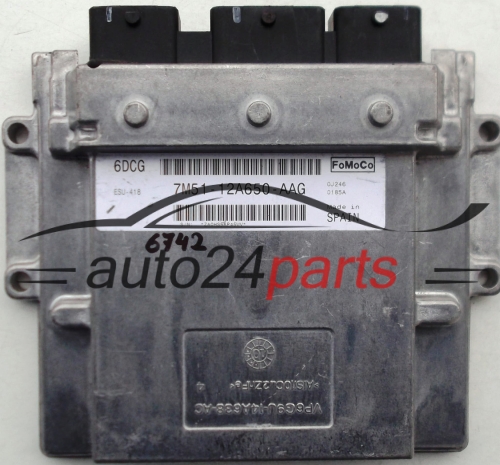 CENTRALITA DE MOTOR FORD FOCUS 1.6 7M51-12A650-AAG, 7M5112A650AAG, 12A650AAG, 6DCG