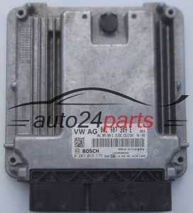 Μονάδα Ελέγχου Κινητήρα VOLKSWAGEN GOLF 1.6 TDI BOSCH 0 281 019 175,  04L 907 309 E