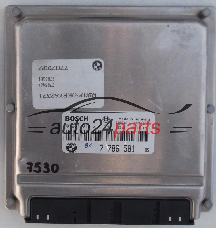 Μονάδα Ελέγχου Κινητήρα BMW BOSCH 0 281 010 314, 7 786 581