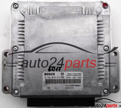 MOTORSTEUERGERÄT ECU STEUERGERAT MITSUBISHI CARISMA 1.9 DID BOSCH 0 281 010 437, 0281010437, HOM8200142442, 8200142442 