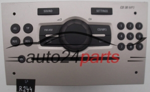 RADIO CD MP3  OPEL  497 316 088 / 497316088 / 13 289 920 HE / 13289920HE / CD30 - R244