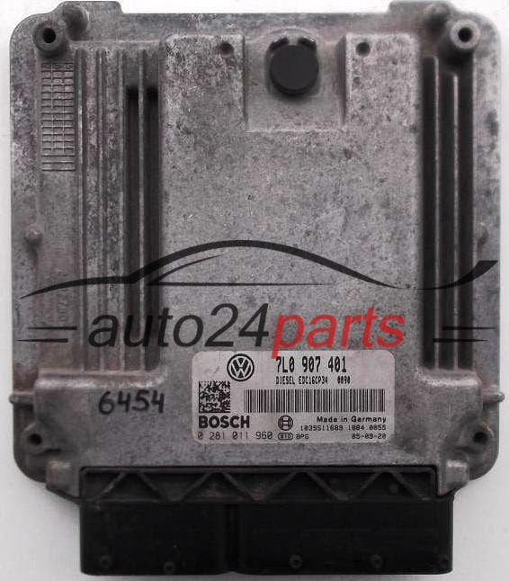 MOTORSTEUERGERÄT ECU STEUERGERÄT VW VOLKSWAGEN TOUAREG 3.0 TDI BOSCH 0 281 011 960