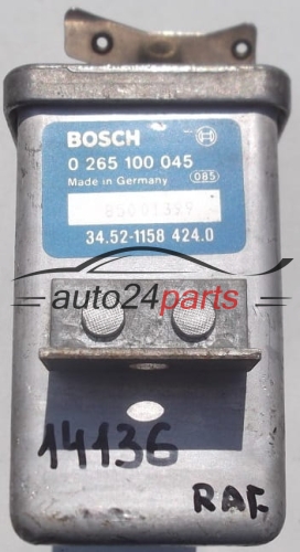 CALCULATEUR ABS BMW E34 E36 BOSCH 0 265 100 045, 0265100045, 34.52-1158 424.0, 345211584240 