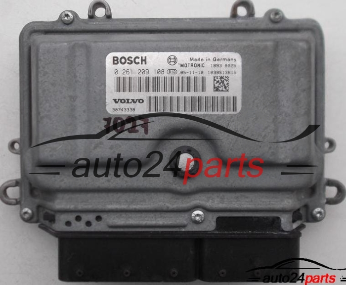 VOLVO S80 2.5 T BOSCH 0 261 209 108, 0261209108, 30743338 