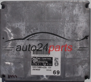 ECU CENTRALITA DE MOTOR TOYOTA AVENSIS 2.0, 89661-05690, 8966105690, MB175800-6326, 1CD-FTV 