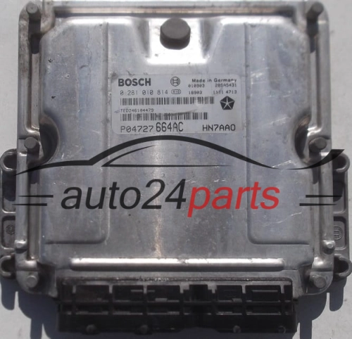 Μονάδα Ελέγχου Κινητήρα CHRYSLER VOYAGER 2.5 BOSCH 0 281 010 814