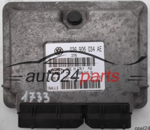 MOTORSTEUERGERÄT ECU STEUERGERÄT SKODA FABIA 1.4 036906034AE, 036 906 034 AE, 61600.517.10, 6160051710, IAW4LVB IAW4LV.B 