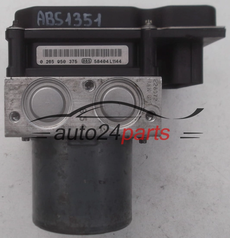 ABS HYDRAULIK-AGGREGAT MIT STEUERGERAET BMW  BOSCH 0 265 234 134, 0265234134, 3451 6758743-01,  0 265 950 375, 0265950375