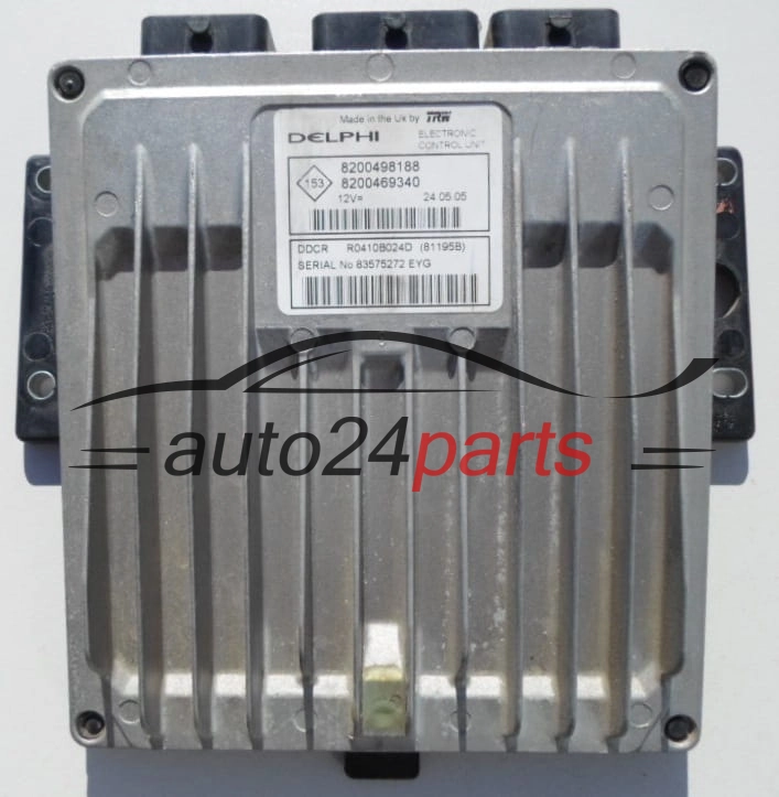 CENTRALINA DO MOTORE RENAULT MEGANE 1.5 DCI Delphi R0410B024D, 8200498188, 8200469340
