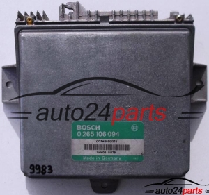 ECU ENGINE CONTROLLER PEUGEOT 605, CITROEN XM, BOSCH 0 265 106 094, 0265106094 