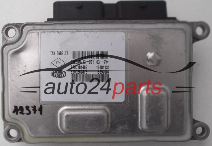 Μονάδα Ελέγχου Κινητήρα RENAULT TWINGO Magneti Marelli IAW 5NR2.T4, IAW5NR2T4, 8200181482, 16481134
