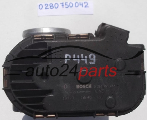 Σώμα πεταλούδας FIAT BOSCH 0 280 750 042, 0280750042