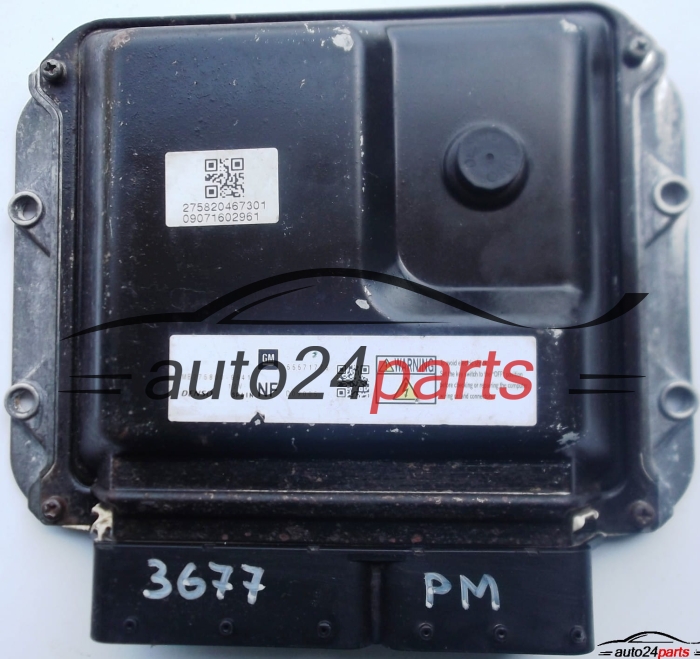  CENTRALITA DE MOTOR OPEL ASTRA ZAFIRA 1.7 CDTI A17DTJ A17DTR Z17DTJ 55571776, 98003171, 6237235, 62 37 235, MB2758009541, MB275800-9541 