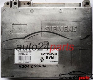 CALCULATEUR MOTEUR RENAULT SAFRANE 2.0 SIEMENS S101724101D, S101724101 D, HOM7700850439, 7700850439, 7700864490