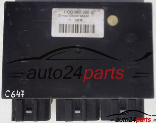 CONFORT MODULE VW VOLKSWAGEN GOLF IV 1.4 16V, 1 CO 962 258 G, 1CO962258G 