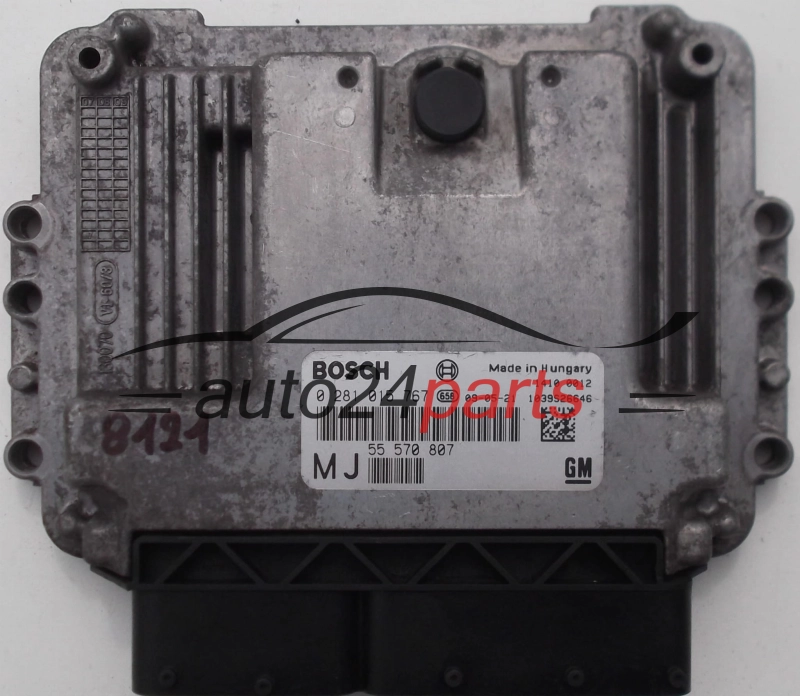 CALCULATEUR MOTEUR OPEL ASTRA ZAFIRA 1.9 CDTI BOSCH 0 281 015 767,  GM 55 570 807 MJ