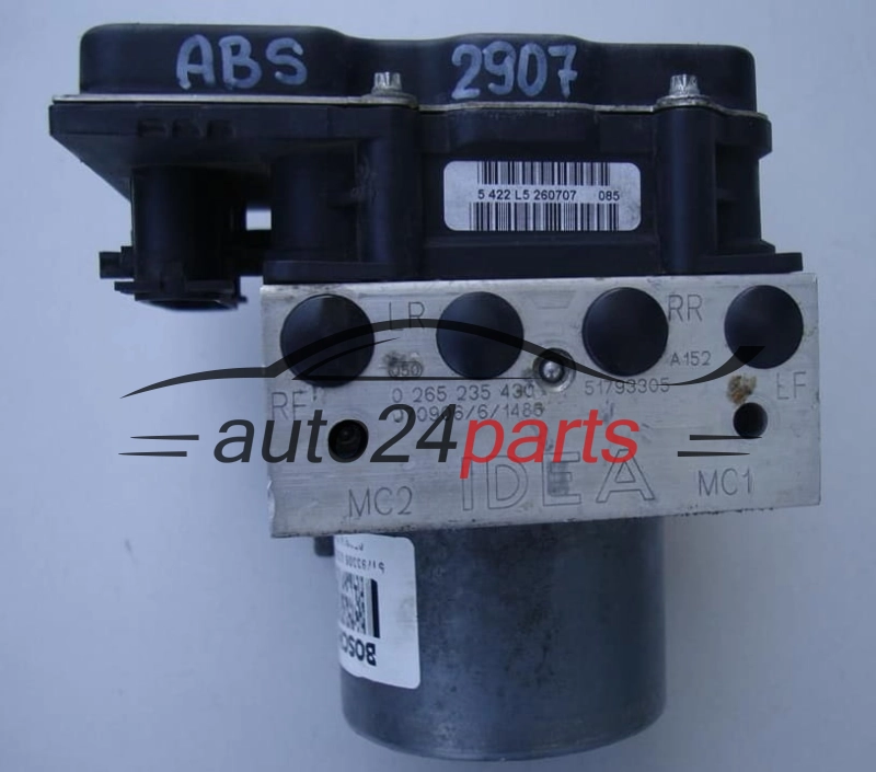 Αντλία αβς FIAT IDEA BOSCH 0 265 235 430, 0265235430, 51793305, 0265950511