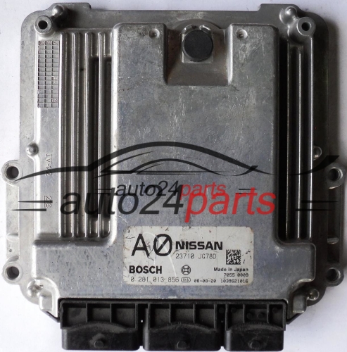 ECU ENGINE CONTROLLER NISSAN X-TRAIL 2.0 DCI BOSCH 0281013856, 23710JG78D