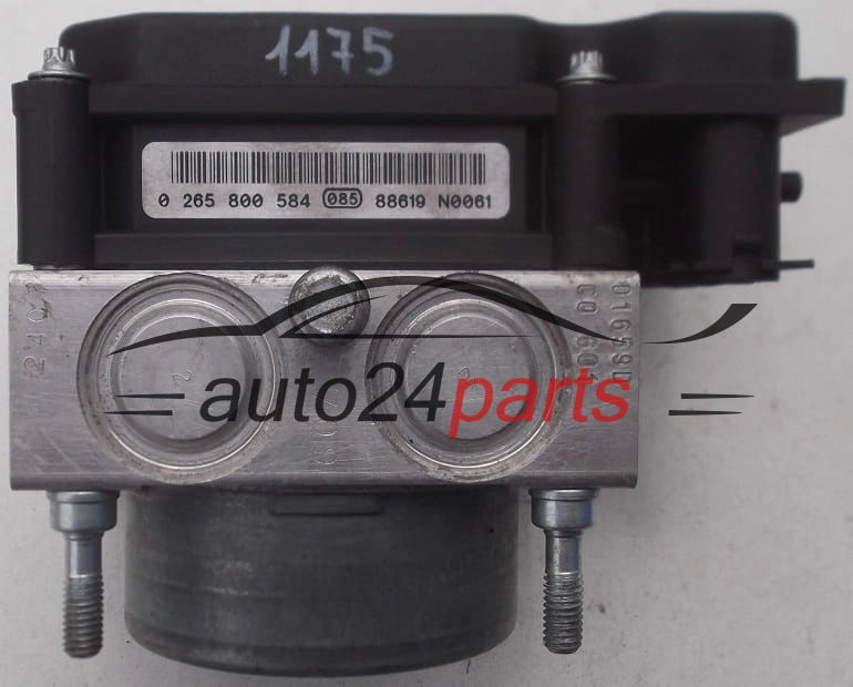ABS HYDRAULIK-AGGREGAT MIT STEUERGERAET LOGAN SANDERO BOSCH 0 265 232 198, 0265232198, 8200 756 095, 8200756095, 0 265 800 584, 0265800584