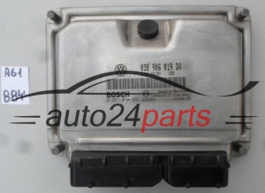 KOMPUTER STEROWNIK SILNIKA SEAT IBIZA CORDOBA 1.9 TDI ASZ 038 906 019 DQ, 038906019DQ, BOSCH 0 281 010 891, 0281010891, 1039S00137, DIESEL EDC15P+ 1536 -