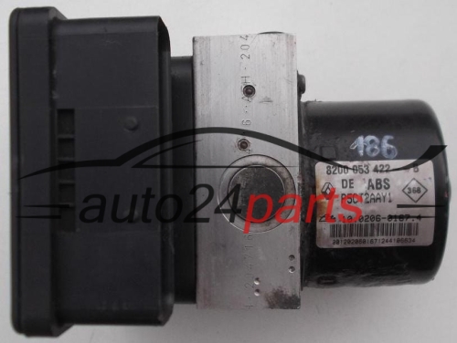 ABS PUMP RENAULT LAGUNA 8200 053 422 B, 8200053422B, P5CT2AAY1, ATE 10.0206-0167.4, 10020601674, ATE 10.0960-1431.3, 10096014313