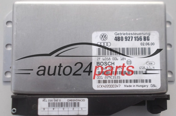 BOITE DE VITESSES AUTOMATIQUE  AUDI A6 C5 BOSCH 0 260 002 724,  4B0 927 156 BG
