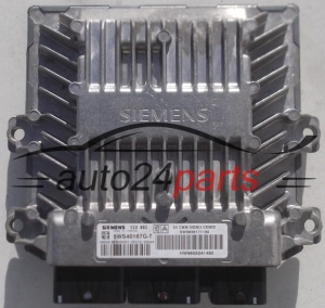 CENTRALINA MOTORE PEUGEOT 407 2.0 HDI SIEMENS 5WS40167G-T, 5WS40167GT, SW9656171180, HW9655041480, SID803