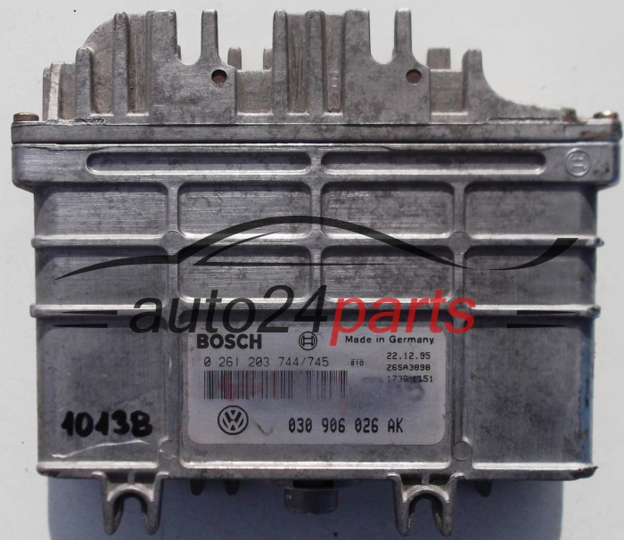  VW VOLKSWAGEN POLO, SEAT 1.0, BOSCH 0 261 203 744/745, 0261203744, 030 906 026 AK, 030906026AK