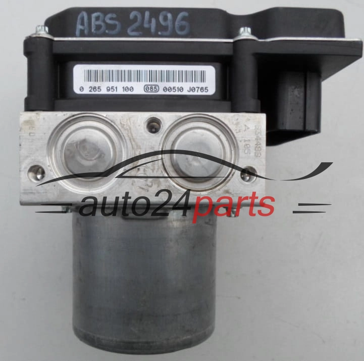 POMPE HYDRAULIQUE ET CALCULATEUR d'ABS BMW X1 BOSCH 0 265 236 159, 0265236159, 34516791272-01, 3451679127201, 0265951100