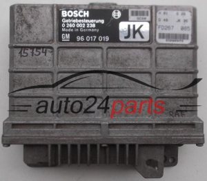 STEROWNIK SKRZYNI AUTOMATYCZNEJ OPEL SENATOR BOSCH 0 260 002 238, 0260002238, GM 96 017 019 JK, 96017019JK - 15754