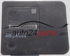 ABS CENTRALINA POMPA OPEL ASTRA H ZAFIRA B GM 13 244 860 BJ, 13244860, ATE 10.0206-0287.4, 10020602874, 10.0960-0590.3